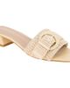 bcbg bcbg Camri Buckled Raffia Slide Sandal - 1