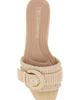 bcbg bcbg Camri Buckled Raffia Slide Sandal - 5
