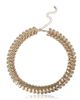 bcbg bcbg Chunky Gold-Tone Chevron Chain Necklace - 15 + 3.5'' - 1
