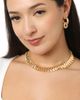 bcbg bcbg Chunky Gold-Tone Chevron Chain Necklace - 15 + 3.5'' - 2