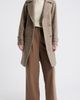 bcbg bcbg Double Breasted Wool Blend Herringbone Coat - 4