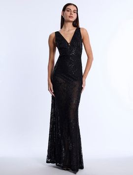bcbg bcbg Embellished Cut Out Gown