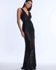 bcbg bcbg Embellished Cut Out Gown - 3