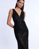 bcbg bcbg Embellished Cut Out Gown - 5