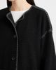 bcbg bcbg Embroidered Bouclé Coat with Scarf - 5