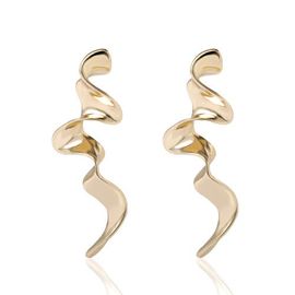 bcbg bcbg Gold-Tone Squiggle Earrings 
