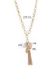 bcbg bcbg Heart Charm Chunky Chain Necklace - 5