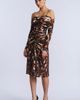 bcbg bcbg Jersey Off Shoulder Dress - 5