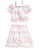 bcbg bcbg Kids' Eyelet Embroidered Top & Skirt - 1
