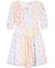 bcbg bcbg Kids' Floral Print Ruffle Peasant Dress - 1