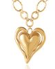 bcbg bcbg Linked Chain Heart Pendant Necklace - 1