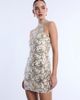 bcbg bcbg Mock Neck Embellished Mini - 5