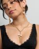 bcbg bcbg Multi-Charm Tassel Hoop Earrings - 2
