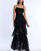 bcbg bcbg Oly Tiered Ruffle Tulle Evenin - 5