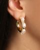 bcbg bcbg Pearl Hoop Earrings - 3