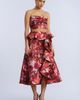bcbg bcbg Printed Cascade Midi Skirt - 5