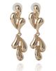 bcbg bcbg Sculptural Heart Drop Earrings - 1
