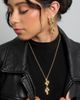 bcbg bcbg Sculptural Heart Drop Earrings - 2