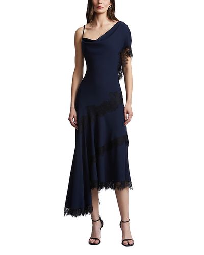 Bcbgmaxazria Bcbgmaxazria Calla Lace Trim Dress
