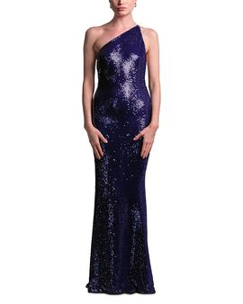 Bcbgmaxazria Bcbgmaxazria Estelle One Shoulder Gown