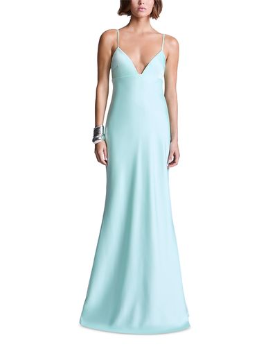 Bcbgmaxazria Bcbgmaxazria Faith Plunging Neck Gown