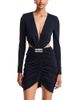 Bcbgmaxazria Bcbgmaxazria Nicolette Cutout Ruched Dress - 1