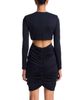 Bcbgmaxazria Bcbgmaxazria Nicolette Cutout Ruched Dress - 4