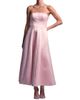 BCBGMAXAZRIA Women's Lilly Pleated A-Line Maxi Dress - 5