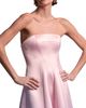 BCBGMAXAZRIA Women's Lilly Pleated A-Line Maxi Dress - 6
