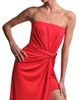 BCBGMAXAZRIA Women's Stella Twisted Strapless Gown - 6