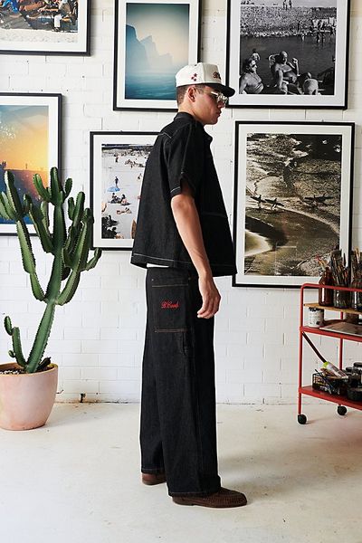 B.Cools B. Cools Baggy Barrel Jean in Raw, Men's at Urban Outfitters
