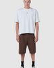 B.Cools B. Cools Pleat Short in Chocolate, Men's at Urban Outfitters - 1