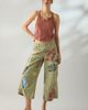 BDG BDG A Cut Above Cropped Wide Leg Pant in Green, Women's at Urban Outfitters - 1