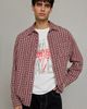 BDG BDG Baggy Flannel Long Sleeve Shirt in Beige, Men's at Urban Outfitters - 4