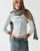 BDG BDG Bella Three Quarter Sleeve Asymmetric Button Front Cardigan in Pearl, Women's at Urban Outfitters - 2