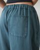 BDG BDG Bennie Baggy Side Pleat Pull-On Trousers Pant in Blue, Women's at Urban Outfitters - 6