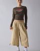 BDG BDG Bobbi Cropped Baggy Pull-On Pants in Khaki, Women's at Urban Outfitters - 3