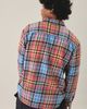 BDG BDG Bright Plaid Flannel Utility Overshirt Top in Black/White, Men's at Urban Outfitters - 2