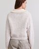 BDG BDG Buffy Fuzzy Knit Quarter Zip Funnel Neck Sweater in Grey, Women's at Urban Outfitters - 4