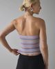 BDG BDG Carla Sweetheart Neckline Ribbed Printed Knit Tube Top in Purple, Women's at Urban Outfitters - 3