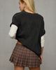 BDG BDG Chelsea Low-Rise Pleated Mini Skort in Brown, Women's at Urban Outfitters - 5