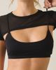 BDG BDG Connor Cropped Short Sleeve Shrug 2-Piece Set in Black, Women's at Urban Outfitters - 2