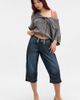 BDG BDG Cyris Low-Rise Relaxed Straight Capri Jeans in Vintage Denim Dark, Women's at Urban Outfitters - 2