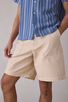 BDG BDG Dayton Chop Pocket Shorts in Black, Men's at Urban Outfitters