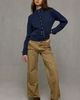 BDG BDG Emmy Ribbed Knit Belted Band Cardigan in Blue, Women's at Urban Outfitters - 2