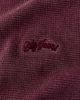 BDG BDG Felix Waffle Knit Cotton Long Sleeve Tee in Maroon, Women's at Urban Outfitters - 5