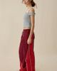 BDG BDG Finish Line Low-Rise Baggy Track Pants in Red, Women's at Urban Outfitters - 1