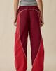 BDG BDG Finish Line Low-Rise Baggy Track Pants in Red, Women's at Urban Outfitters - 4