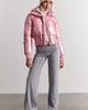 BDG BDG Fireside Cropped Funnel Neck Puffer Jacket in Pink, Women's at Urban Outfitters - 3