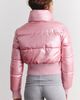 BDG BDG Fireside Cropped Funnel Neck Puffer Jacket in Pink, Women's at Urban Outfitters - 4